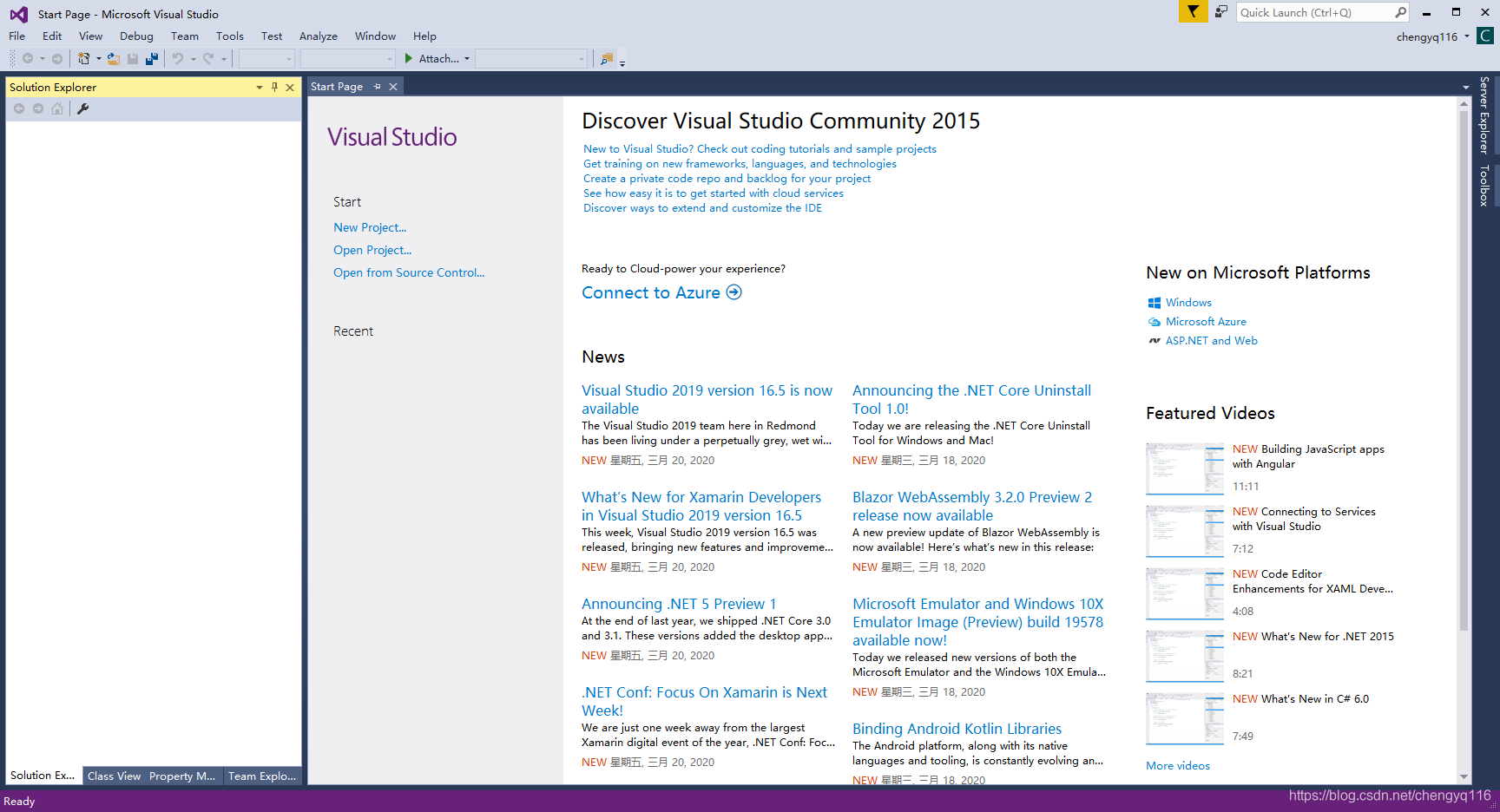 安装 Visual Studio Community 2015_visual studio 2015-CSDN博客