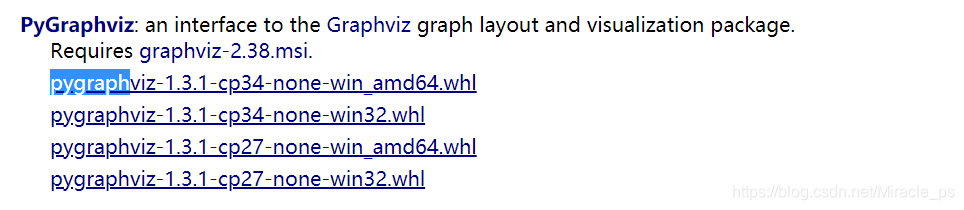 python 3.6和3.7版本下 的pygraphviz安装whl for 32/64位windows_python 3.6 ...