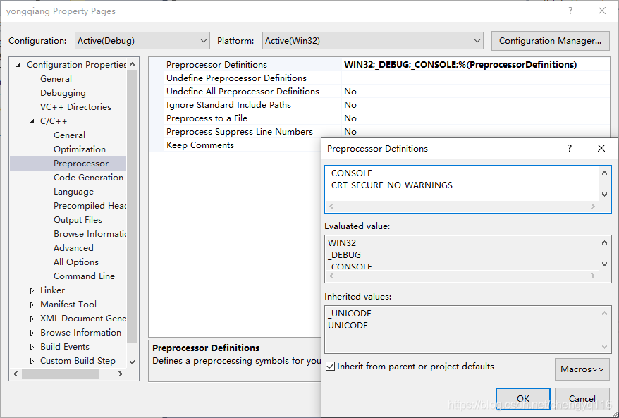 Visual Studio 2015 - _CRT_SECURE_NO_WARNINGS_visual studio _crt__Yongqiang  Cheng的博客-CSDN博客