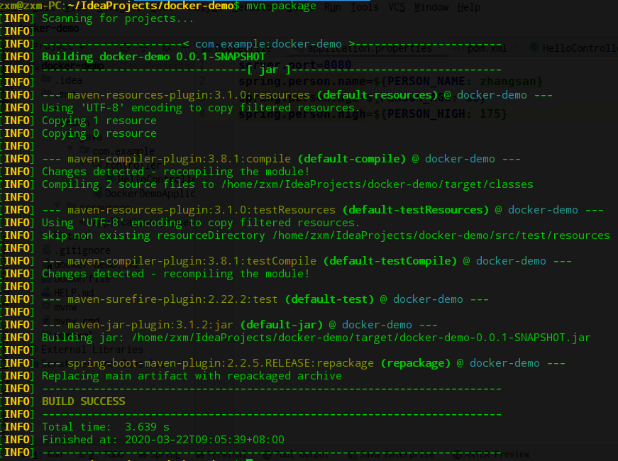使用Docker部署SpringBoot项目_springboot 项目docker run envfileCSDN博客
