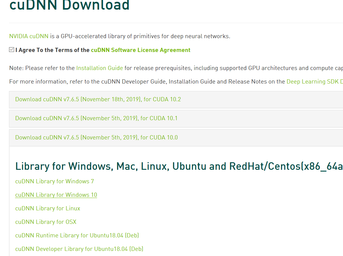 windows10 anacond gpu pytorch安装详细过程