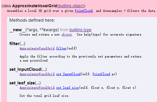 [Python-pcl] Voxel filtering - Programmer Sought