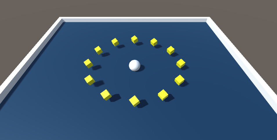 unity之滚动的小球