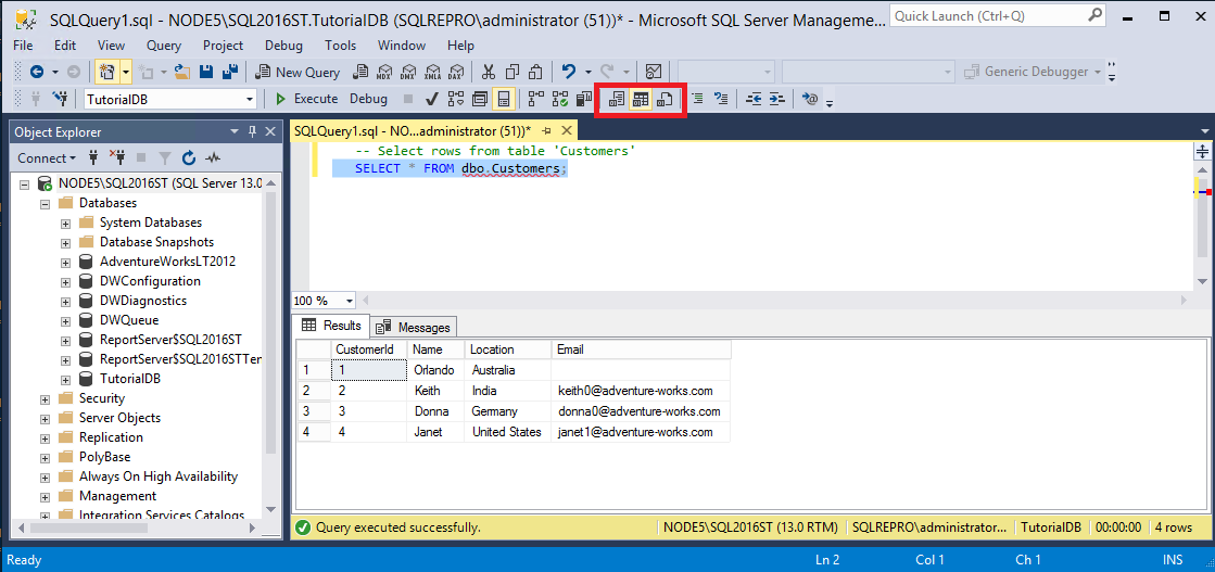 使用 SQL Server Management Studio (SSMS) 连接和查询 SQL Server 实例_ssms查询在哪-CSDN博客