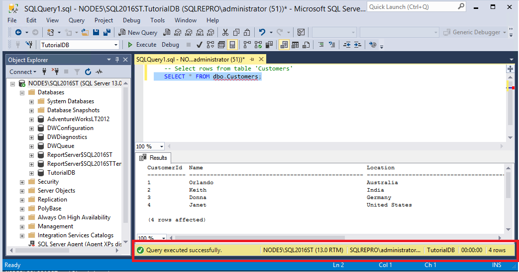 使用 SQL Server Management Studio (SSMS) 连接和查询 SQL Server 实例_ssms查询在哪-CSDN博客