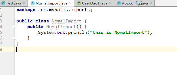 spring解析 import的三种类型 4一1