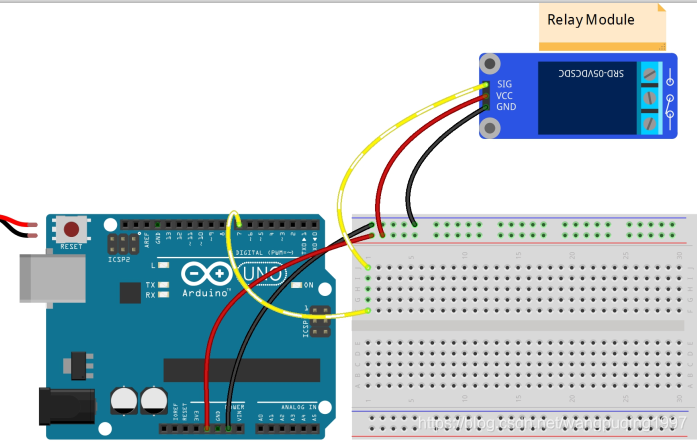 SIG=IN，VCC=DC+,GND=DC-