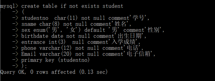 怎么创建MySQL数据库表——MySQL 5.7数据库_mysql5.7的表-CSDN博客