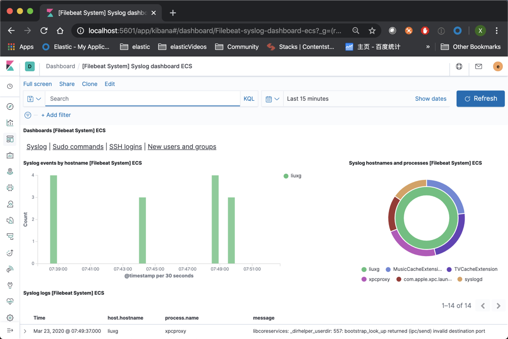 filebeat elastic search