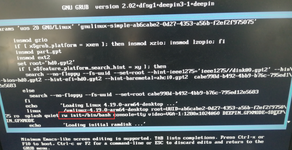 Linux 统信uos操作系统忘记密码怎么办 Gll 的博客 Csdn博客 Uos忘记密码