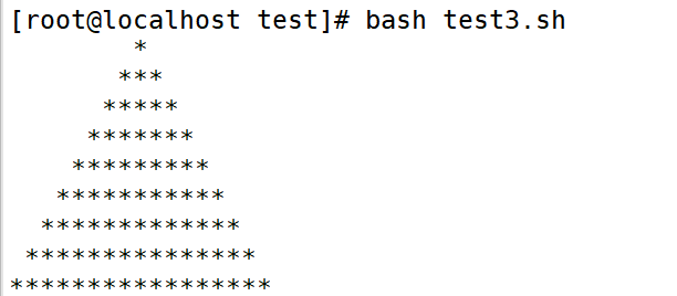 Shell脚本练习 For循环输出三角型 a打工人的博客 Csdn博客