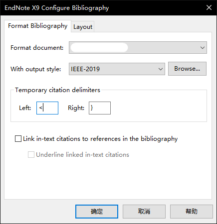 Word 中 Endnote 自动弹出 Select Matching Reference 窗口