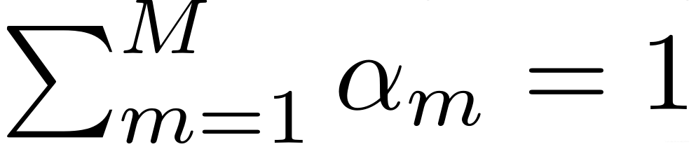 P M M = 1α= 1