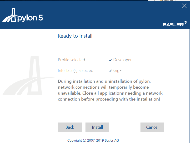 Basler pylon安装及对网口相机基本设置_pylon ip configurator下载-CSDN博客