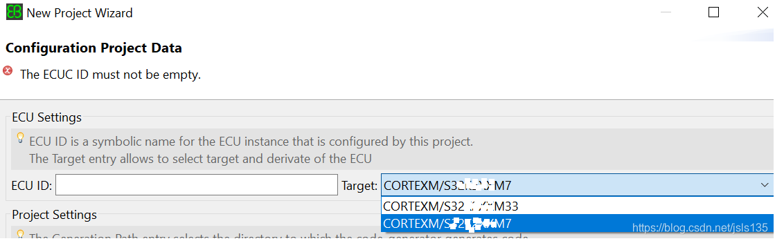 Target Eb EB Tresos 新建工程时Target处为空_eb target 空-CSDN博客