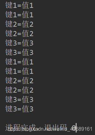 Map中entrySet()方法使用