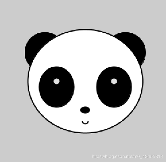 processing编写熊猫