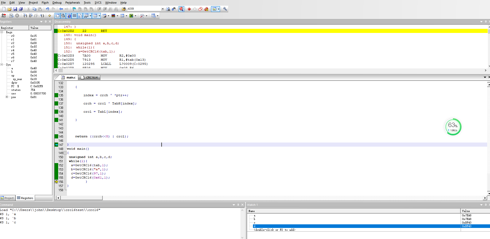 CRC16 check - Programmer Sought