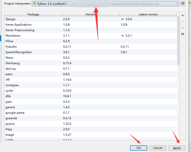 在pycharm中提示nopythoninterpreterconfiguredfortheproject