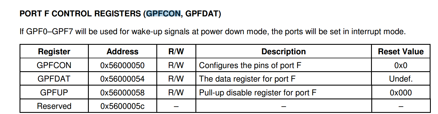 嵌入式学习笔记之GPIO_点亮一个LED