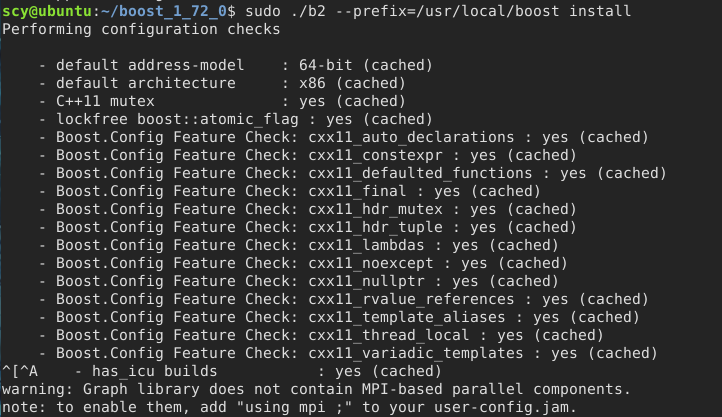 Linux中搭建boost开发库编译Boost库--基于Ubuntu18.04_linux boost library-CSDN博客