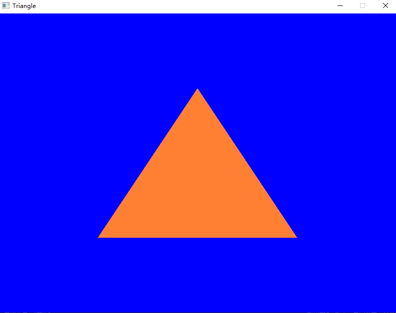 三角形绘制效果