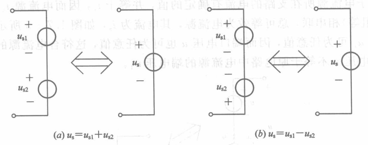 电压源的串联