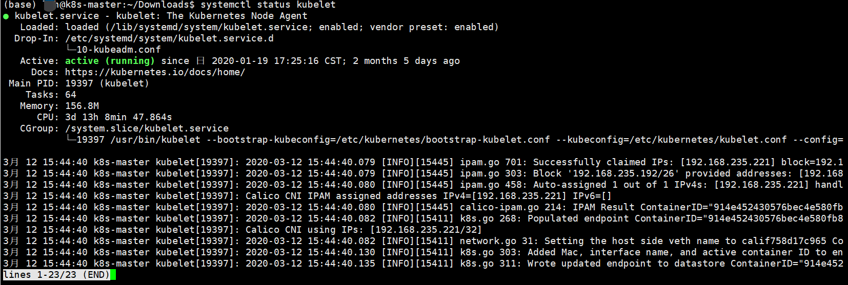kubelet.service启动失败_unit kubelet.service entered failed stateCSDN博客
