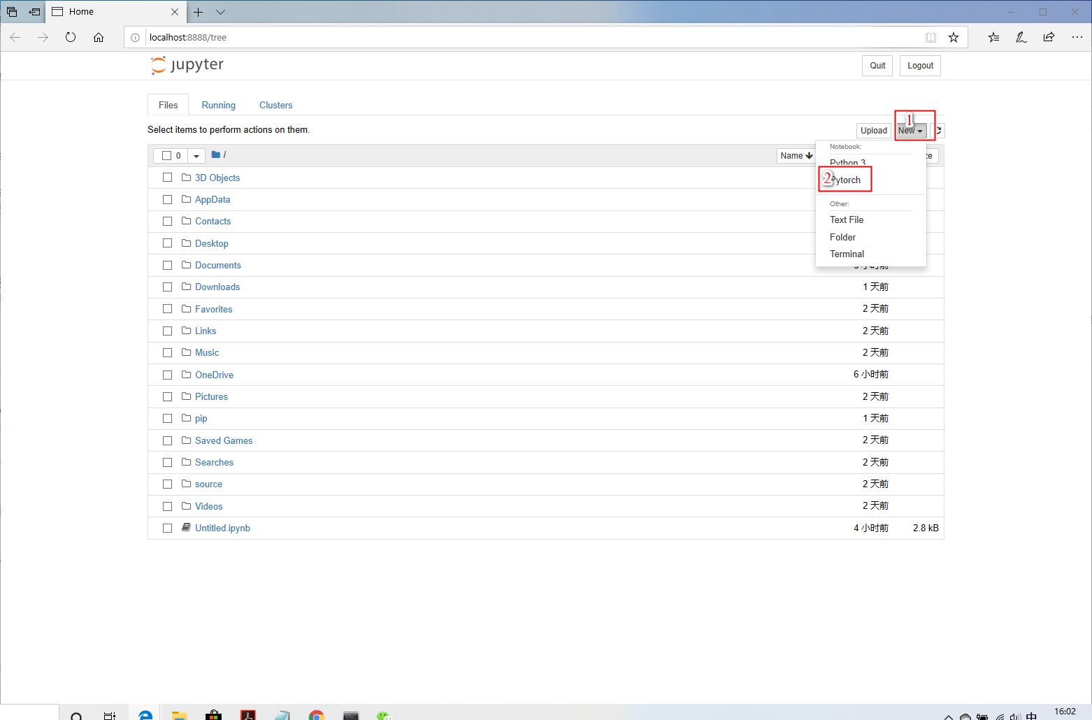 搭建win10+anaconda3+pytorch+jupyter开发环境_win10如何将pytorch核加到jupyter-CSDN博客
