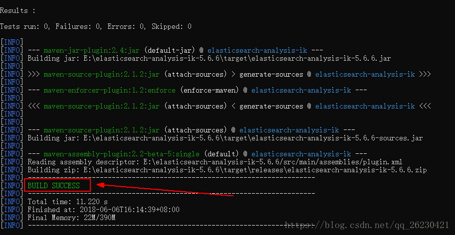 tp5中使用elasticsearch中文分词搜索window版