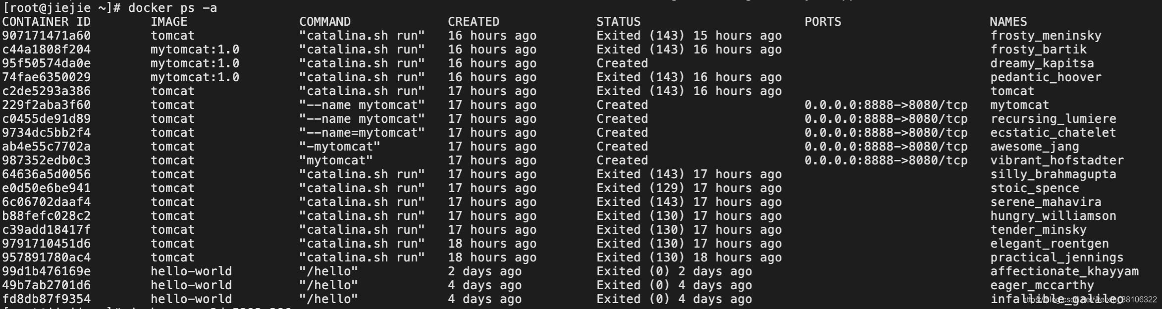 Docker删除镜像报Error response from daemon_error response from daemon: a ...