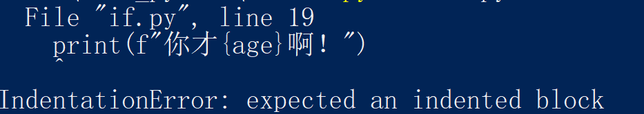 Python报错：IndentationError: expected an indented block_indentationerror ...