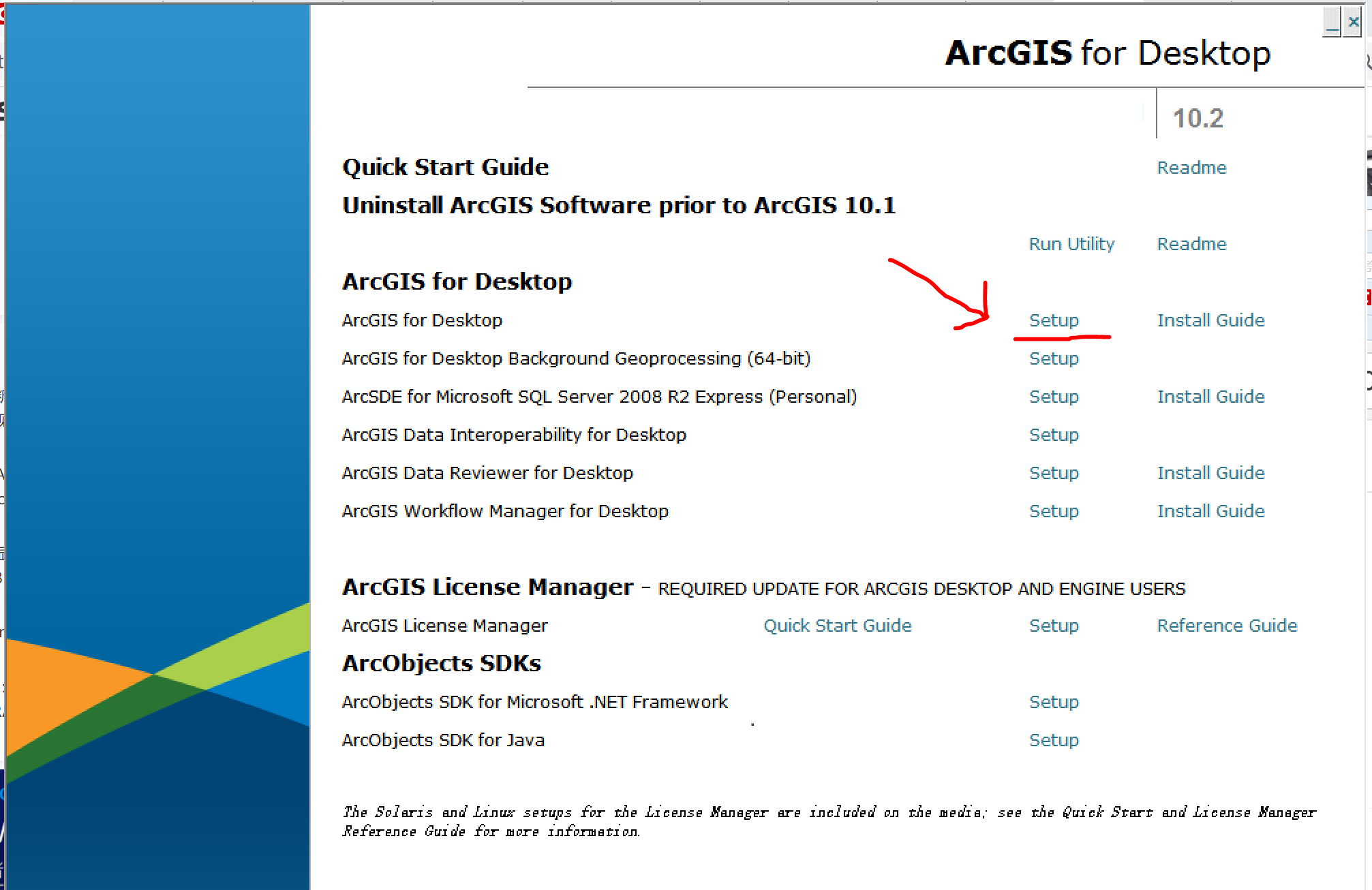Windows10 arcgis 10 2 for desktop microsoft net framework 3 5 sp1 