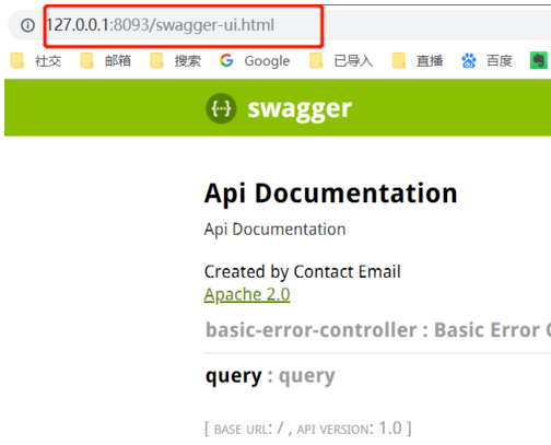 Spring Boot project integration swagger-ui - Programmer Sought