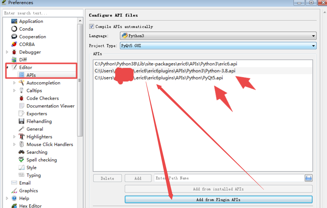 最新Eric Python IDE开发环境:Win764安装Python3.8.2、PyQt5-5.14.1、PyQt5Designer-5. ...