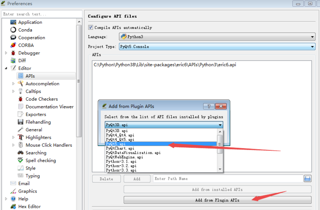 最新Eric Python IDE开发环境:Win764安装Python3.8.2、PyQt5-5.14.1、PyQt5Designer-5. ...