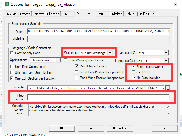 IMXRT10xx MDK 编译器AC5 升级AC6-CSDN博客