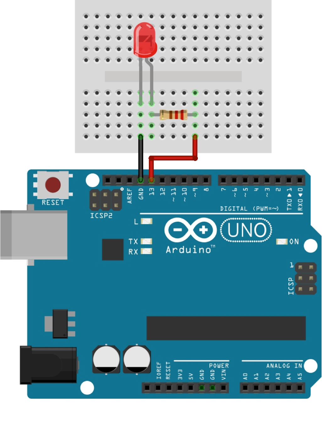 arduino点灯程序