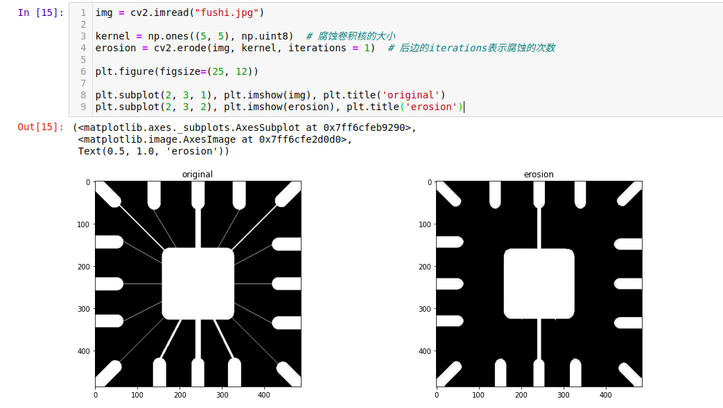 荐opencv之图像基本形态学处理