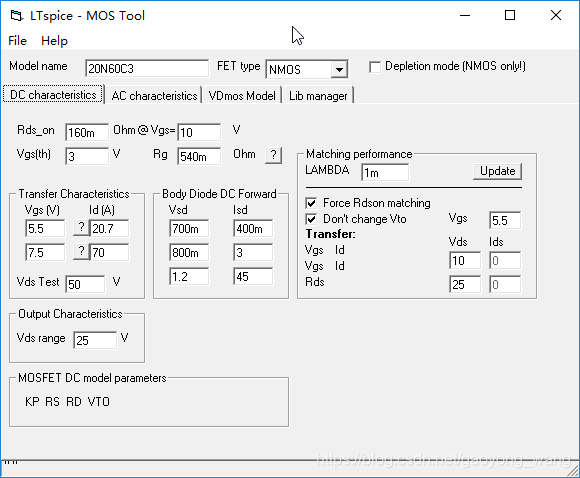 MOS Tool