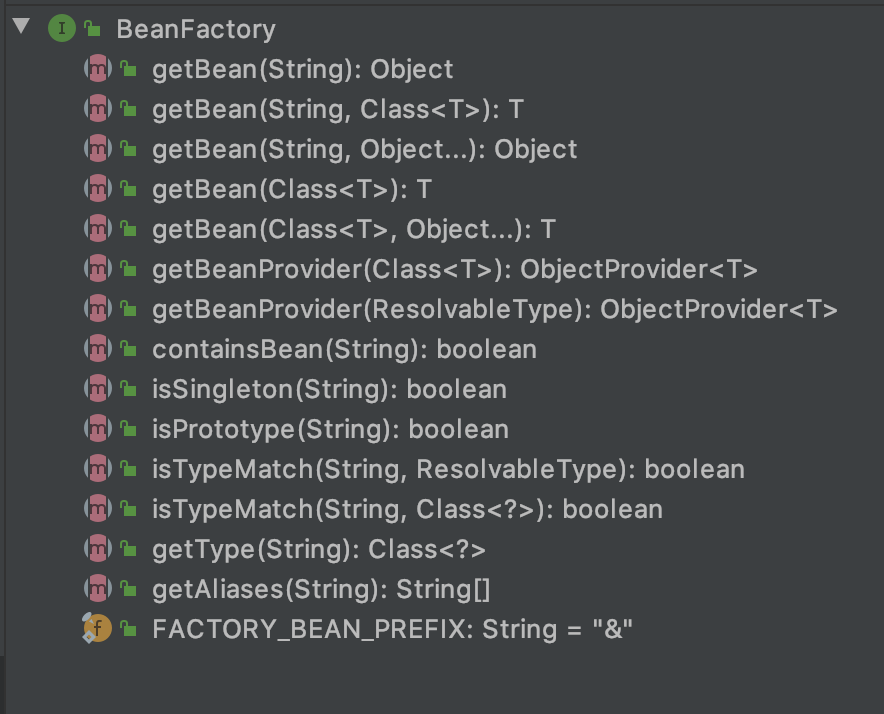 BeanFactory
