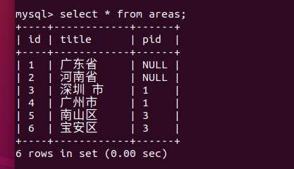 sql的连接查询——内连接,左连接,右连接,自连接(重要)
