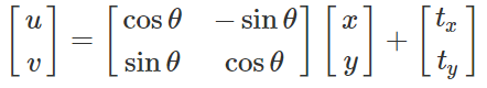 刚体变换矩阵表示
