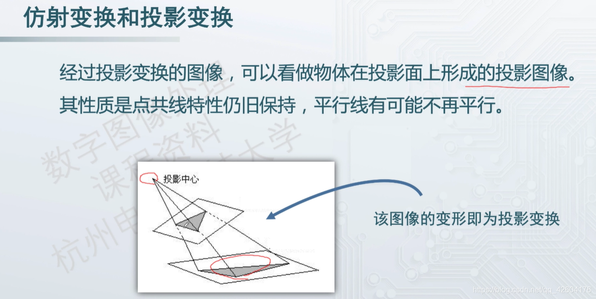 投影变换