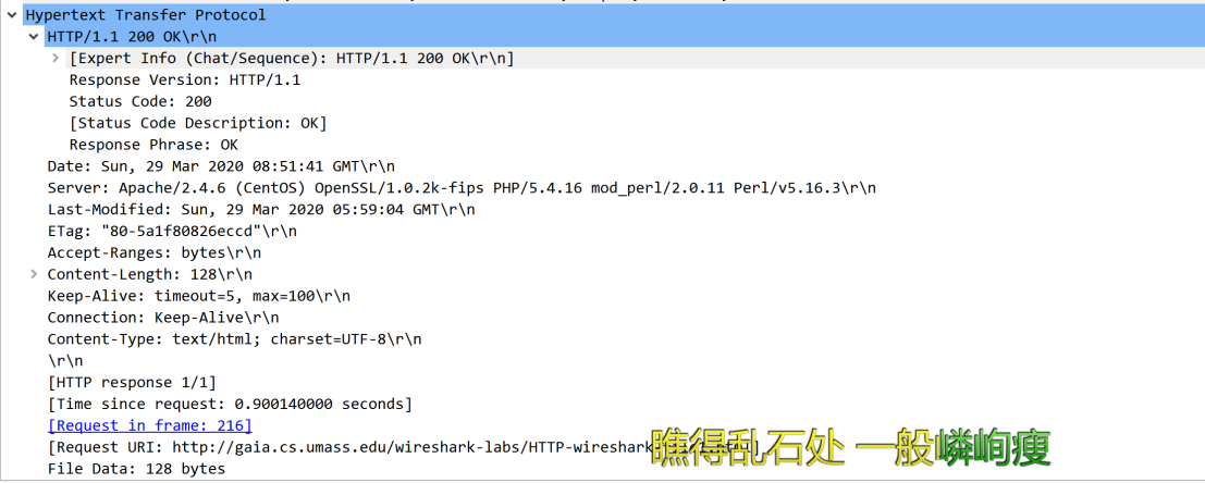 计算机网络HTTP实验指导 Wireshark Labs: HTTP_what is the status code returned ...