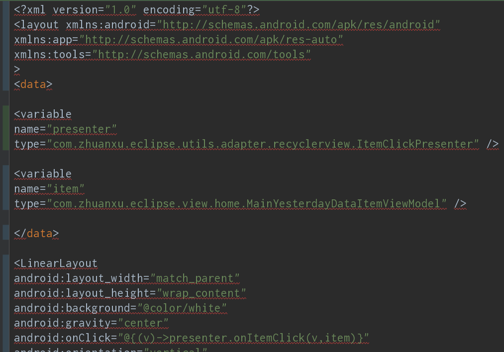 Android Studio solve all class files become garbled form of XML files ...