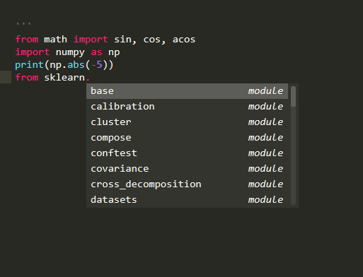 sublime text 3 anaconda