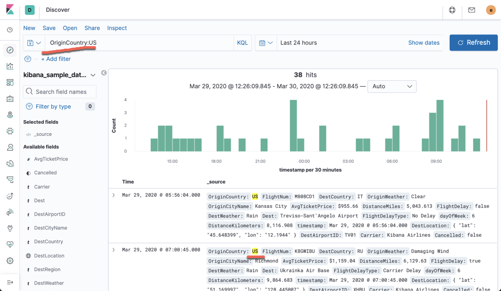 Kibana：在 Kibana 中对数据进行深入分析 (drilldown)