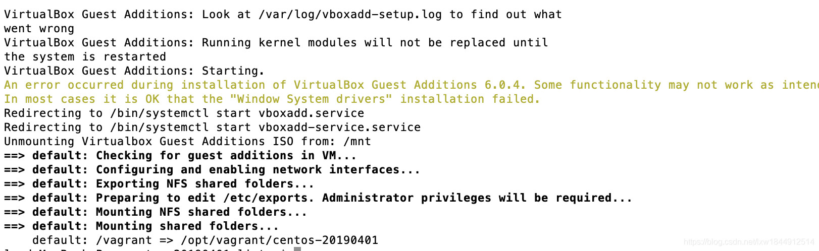 mac安装的vagrant访问laraval欢迎页面,执行时间15秒,安装nfs挂载点(亲测可行)「建议收藏」