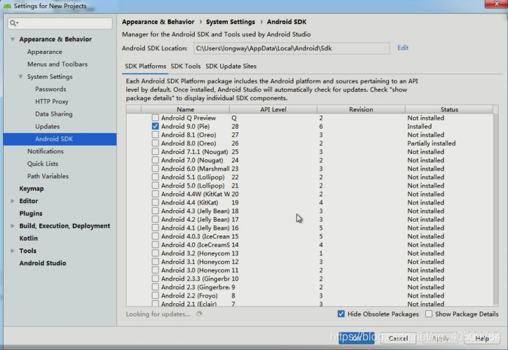 SDK Manager